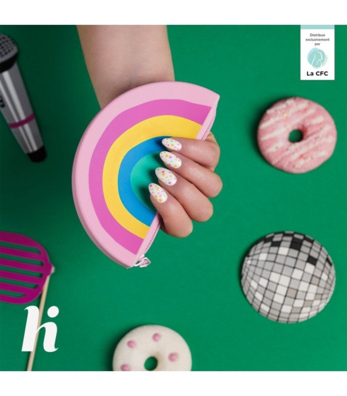 Hi Hybrid - Vernis à Ongles Semi-Permanent Gel UV - Pure White - Tient 2 à 3 Semaines - Effet Ultra Brillant, Tendance et Fémini