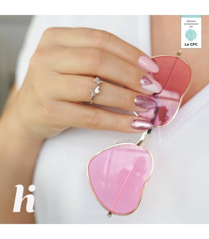 Hi Hybrid - Vernis à Ongles Semi-Permanent Gel UV - Pure White - Tient 2 à 3 Semaines - Effet Ultra Brillant, Tendance et Fémini