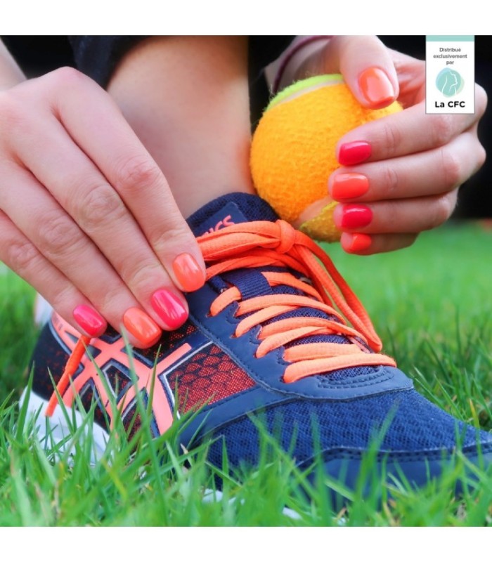 Hi Hybrid - Vernis à Ongles Semi-Permanent Gel UV - Neon Red - Tient 2 à 3 Semaines - Effet Ultra Brillant, Tendance et Féminin