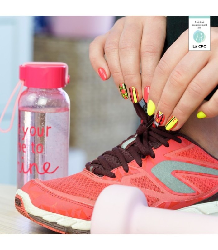 Hi Hybrid - Vernis à Ongles Semi-Permanent Gel UV - Neon Red - Tient 2 à 3 Semaines - Effet Ultra Brillant, Tendance et Féminin