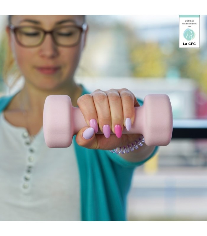 Hi Hybrid - Vernis à Ongles Semi-Permanent Gel UV - Clear Lavender - Tient 2 à 3 Semaines - Effet Ultra Brillant, Tendance et Fé