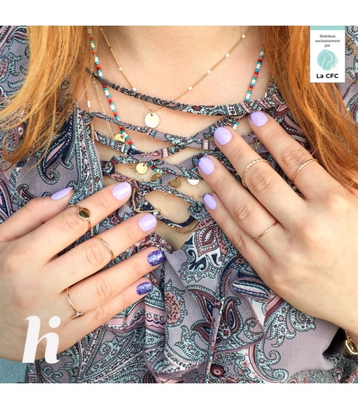 Hi Hybrid - Vernis à Ongles Semi-Permanent Gel UV - Light Lilac - Tient 2 à 3 Semaines - Effet Ultra Brillant, Tendance et Fémin