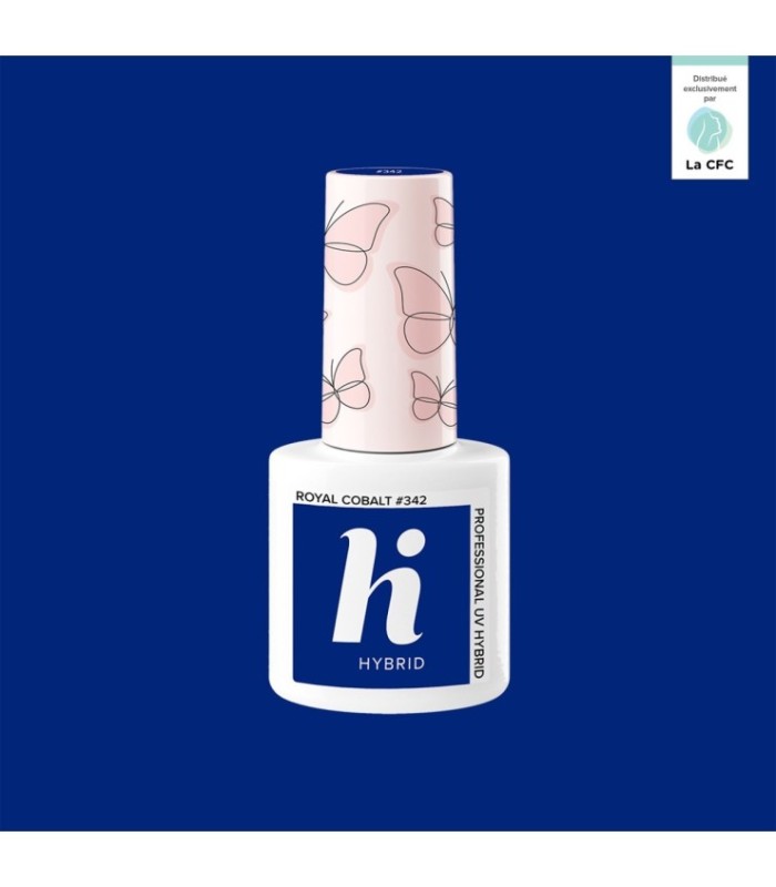 Hi Hybrid - Vernis à Ongles Semi-Permanent Gel UV - Royal Cobalt - Tient 2 à 3 Semaines - Effet Ultra Brillant, Tendance et Fémi