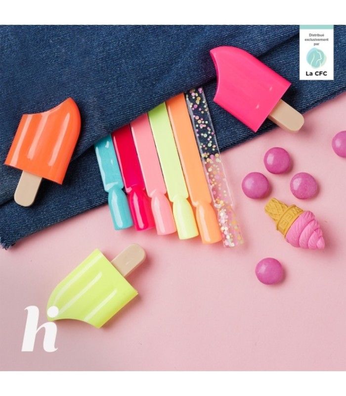 Hi Hybrid - Vernis à Ongles Semi-Permanent Gel UV - Fresh Mint - Tient 2 à 3 Semaines - Effet Ultra Brillant, Tendance et Fémini