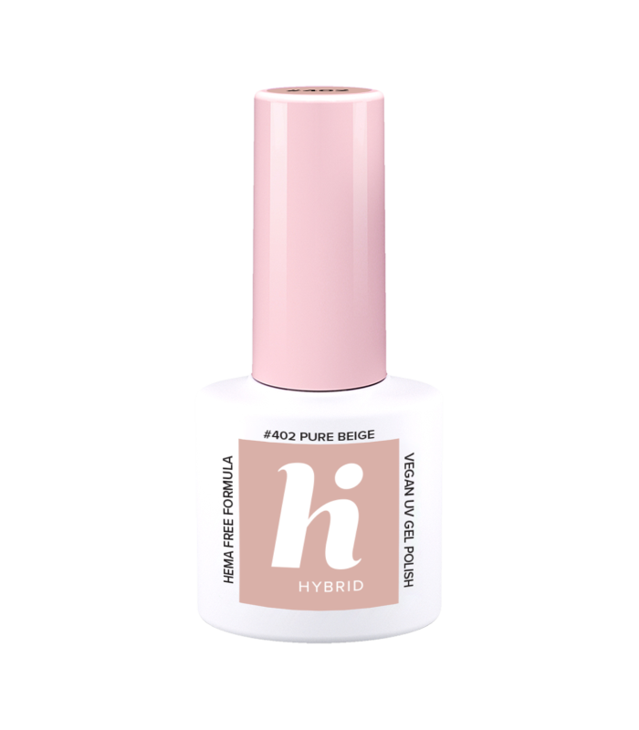 #402 hi hybrid HEMA Free Vernis semi-permanent Pure Beige 5ml
