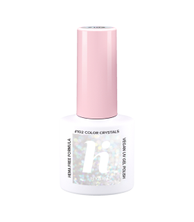 Hi Hybrid - Vernis à Ongles Semi-Permanent Gel UV - Color Crystals - Tient 2 à 3 Semaines - Effet Ultra Brillant, Tendance et Fé