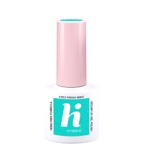 Hi Hybrid - Vernis à Ongles Semi-Permanent Gel UV - Fresh Mint - Tient 2 à 3 Semaines - Effet Ultra Brillant, Tendance et Fémini